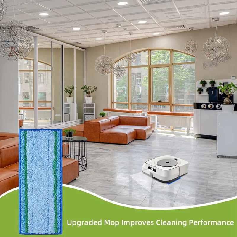 Mop Pad Compatible For Irobot Braava Jet M6 Robot Mop Parts Accessories Kit Washable Mop Cloth Pads