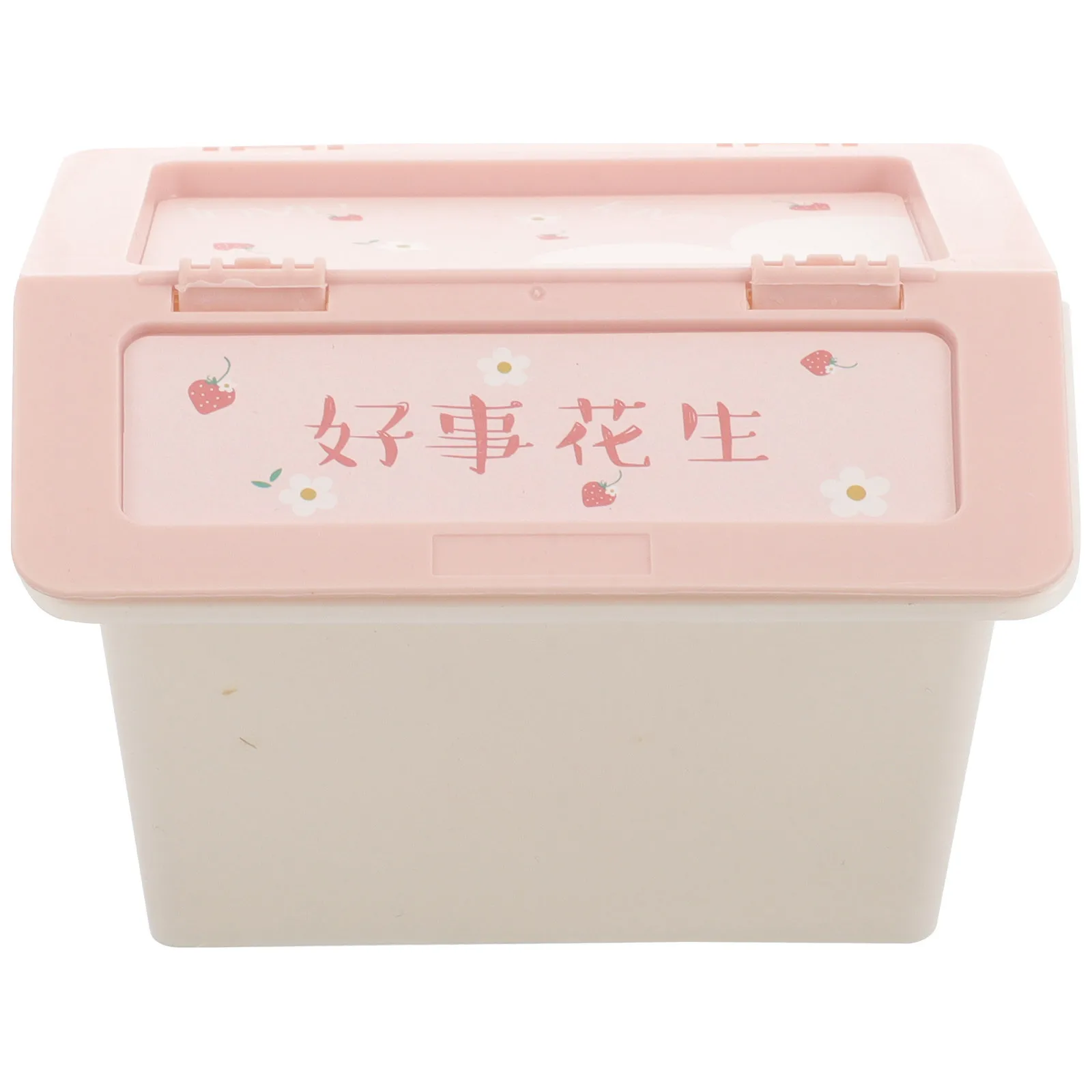 

Desktop Plastic Storage Box Storage Bin Large Capacity Small Object Organizer for Lipsticks Makeup Eye Shadow Holder