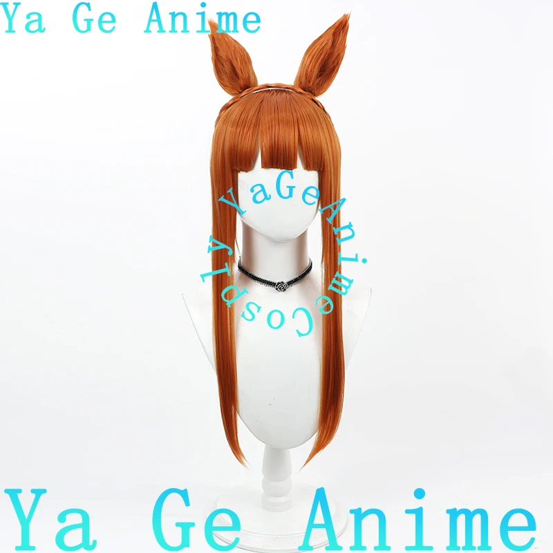 أوما موسومي جميلة ديربي الصمت سوزوكا الصيف ملابس السباحة شعر مستعار تأثيري آذان ذيل سباق الخيل فتاة لعبة عرض الواقع شعر مستعار شخصية