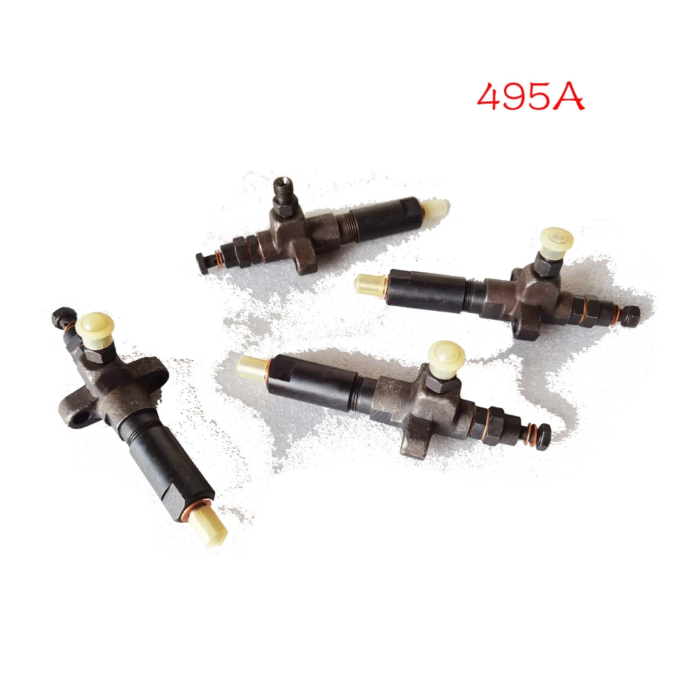 set of fuel injectors for Shanghai Newholland 495A for SH-504, SNH504