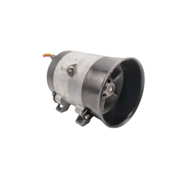 1pc Car Modification High-power Electric Turbocharger 12V Metal Ducted DC Brushless Motor 380W 7.4V-16.8V 16.5A