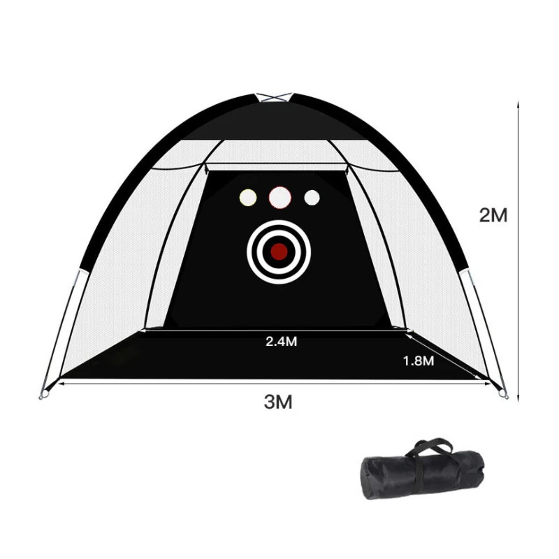 

High Quality Portable Golf Hitting Nets Indoor and Outdoor Backyard Training Aids with Target for Chipping and Swing Practice