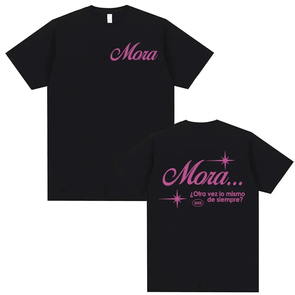 مغني الراب أوترا فيز لو ميسمو دي سيمبر؟ 2025 طباعة تي شيرت الرجال النساء موضة الهيب هوب الاتجاه الكلاسيكية تي شيرت الراحة تي شيرت