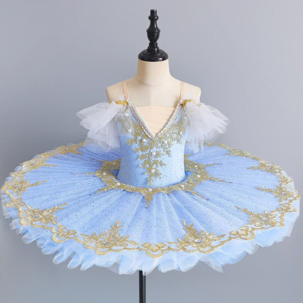 Adulto feminino ballet dança traje profissional ballet tutu meninas azul rosa prato panqueca tutu bailarina vestido de festa