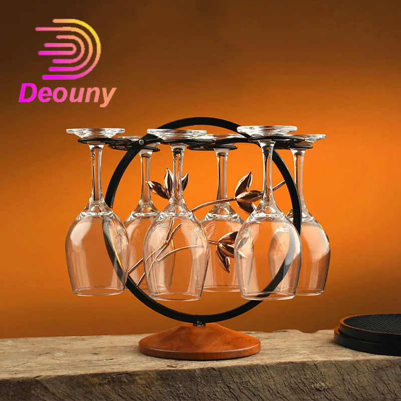 

DEOUNY Red Wine Glass Holder Tall Cup Holder Cup Holder Water Cup Holder Tea Cup Holder Red Wine Holder Ornament Wine Rack