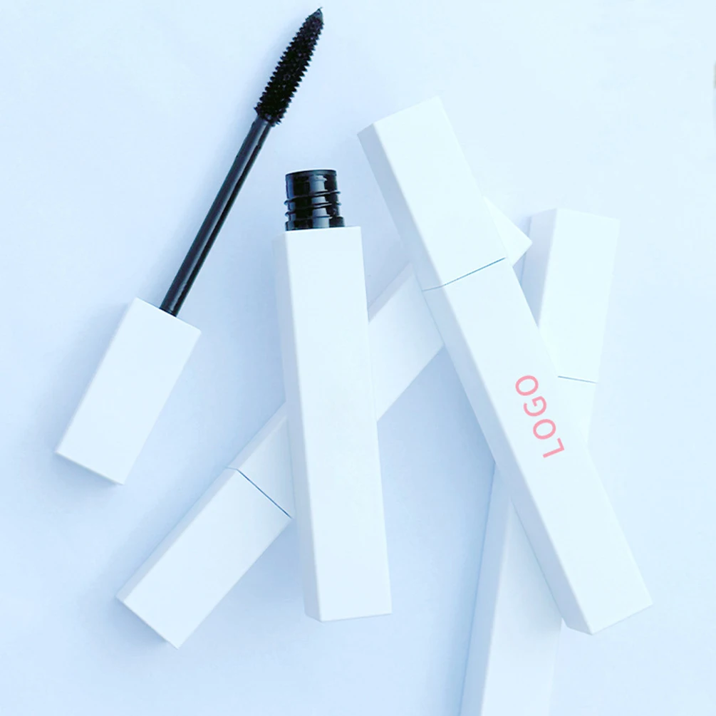 Vegan Waterproof Lengthening Volumizing Mascara Private Label Makeup Wholesale No Smudge Cruelty Free Custom Logo