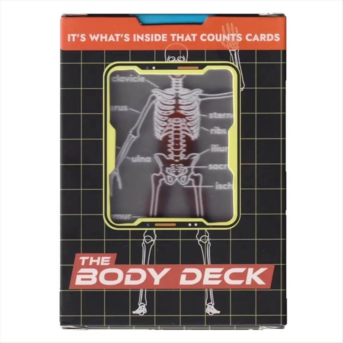 A3#(Upgraded) 1804F New Body Deck 52 Sheets Playing Cards Interesting Human Anatomy Playing Cards Physical Examination Teacher S