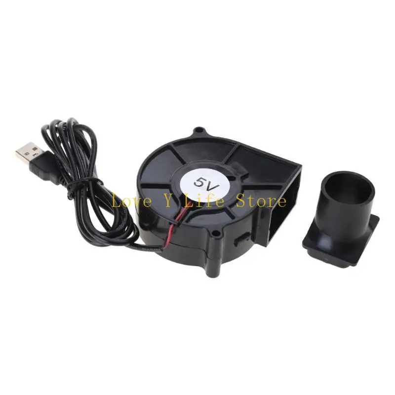 L74C BBQ Fan Air Blower velocità 5v Velocità variabile da 3700 giri / min per campeggio da