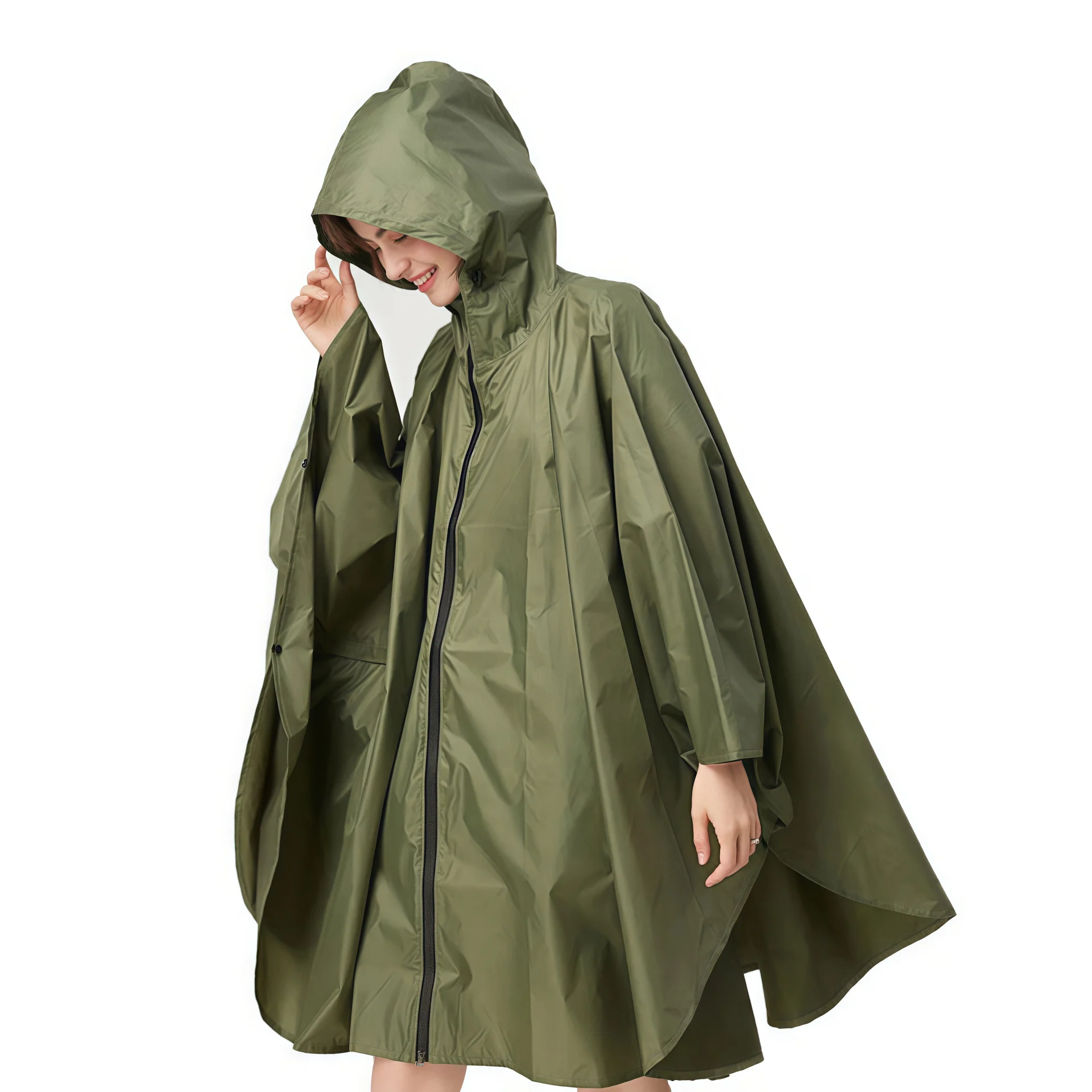 Impermeabile Unisex con Cappuc - Camping Rain Poncho recensione e prezzo
