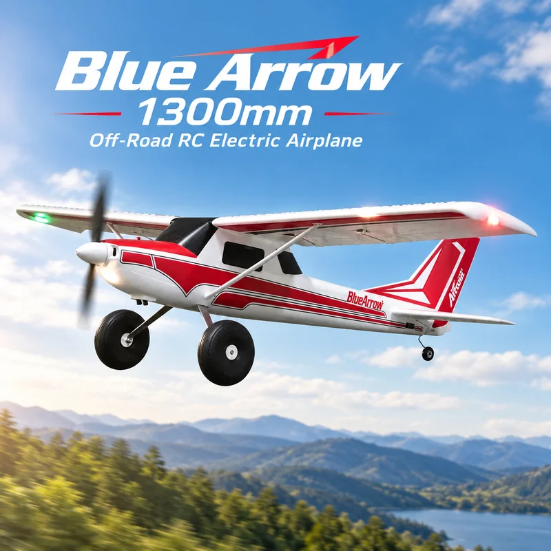 LanJian model airplane 1300mm large wheel off-road entry-level remote-controlled electric aircraft outdoor assembled fixed-wing