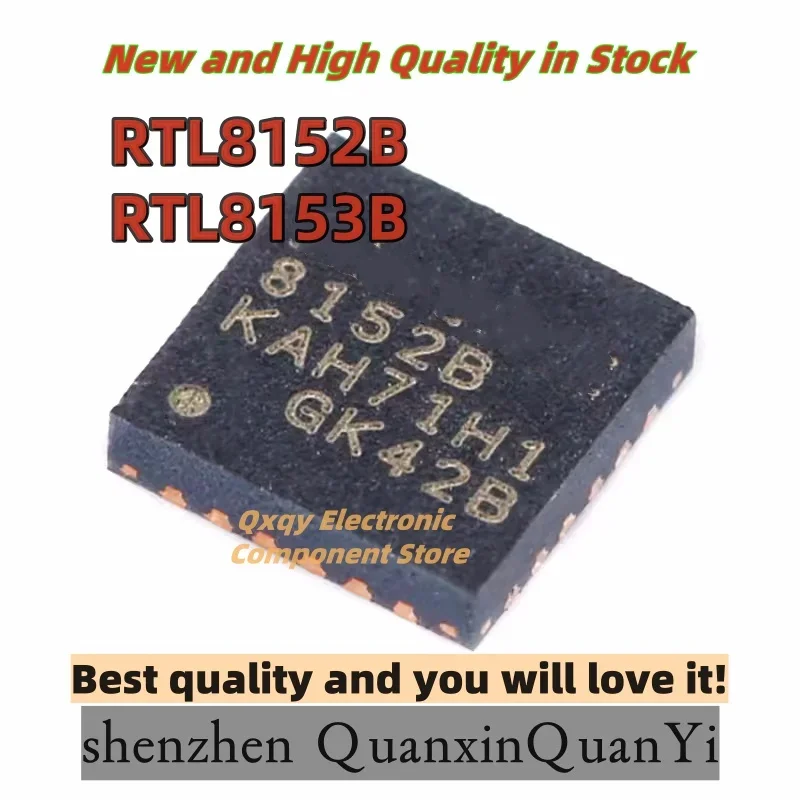 5pcs new RTL8152B RTL8153B QFN-24 Ethernet controller chip IC