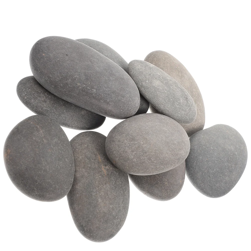 

Fake Rocks Painting Stone Smooth Pebbles For Crafts Aquarium Child Drawing Stones