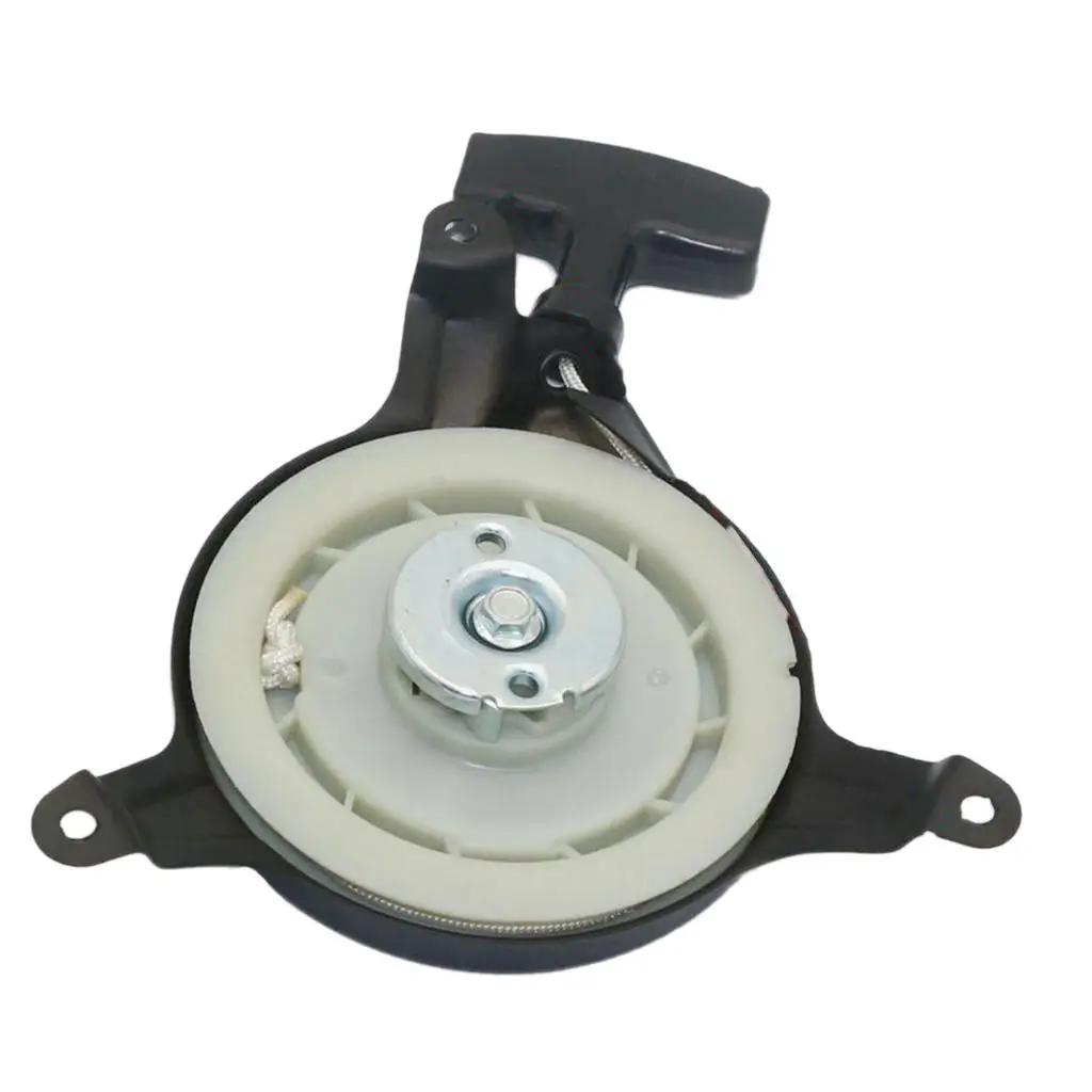 Recoil Pull Start Starter Assembly Iron Sheet Durable Lawn Mower Part for MTD Cub Cadet Troy Bilt White Outdoor Push Mowers