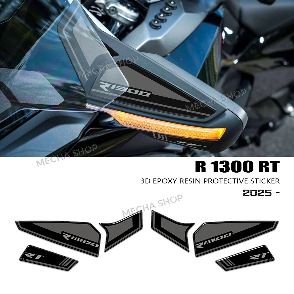 

For R 1300 RT R1300RT Accessories 3D Handguard Turn Signal Area Protective Sticker Kit