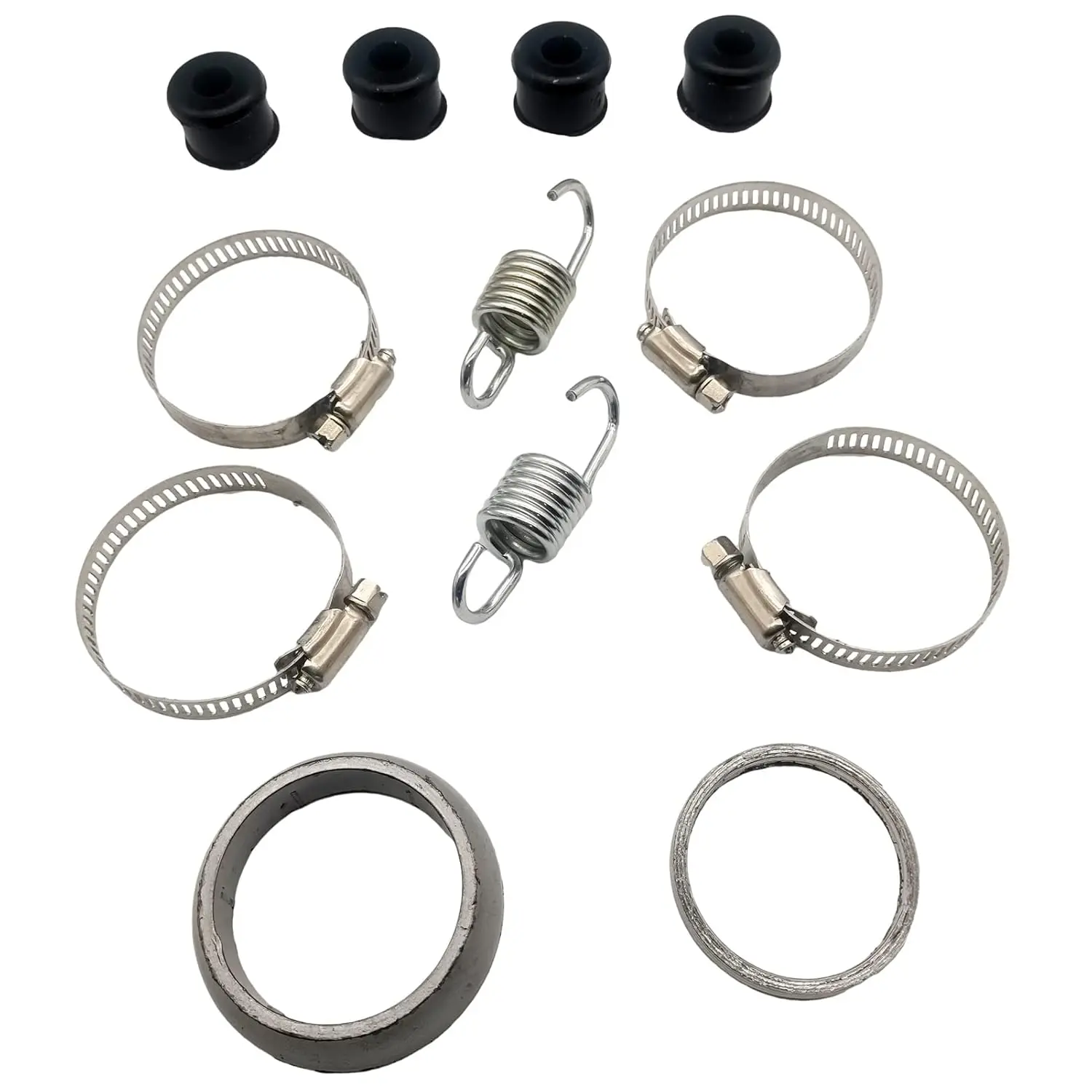 Kit de juntas de silenciador de escape compatible con Arctic Cat 650 H1 SE TRV LE TRV MUDPRO 2006 2007 2008 2009 2010 2011