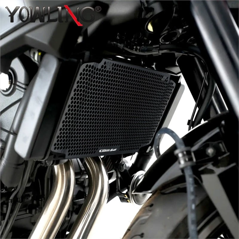 2025 CB500 الدبور دراجة نارية المبرد حماية الشواية الحرس حامي غطاء الملحقات لهوندا CB500 الدبور CB 500 2024-2026