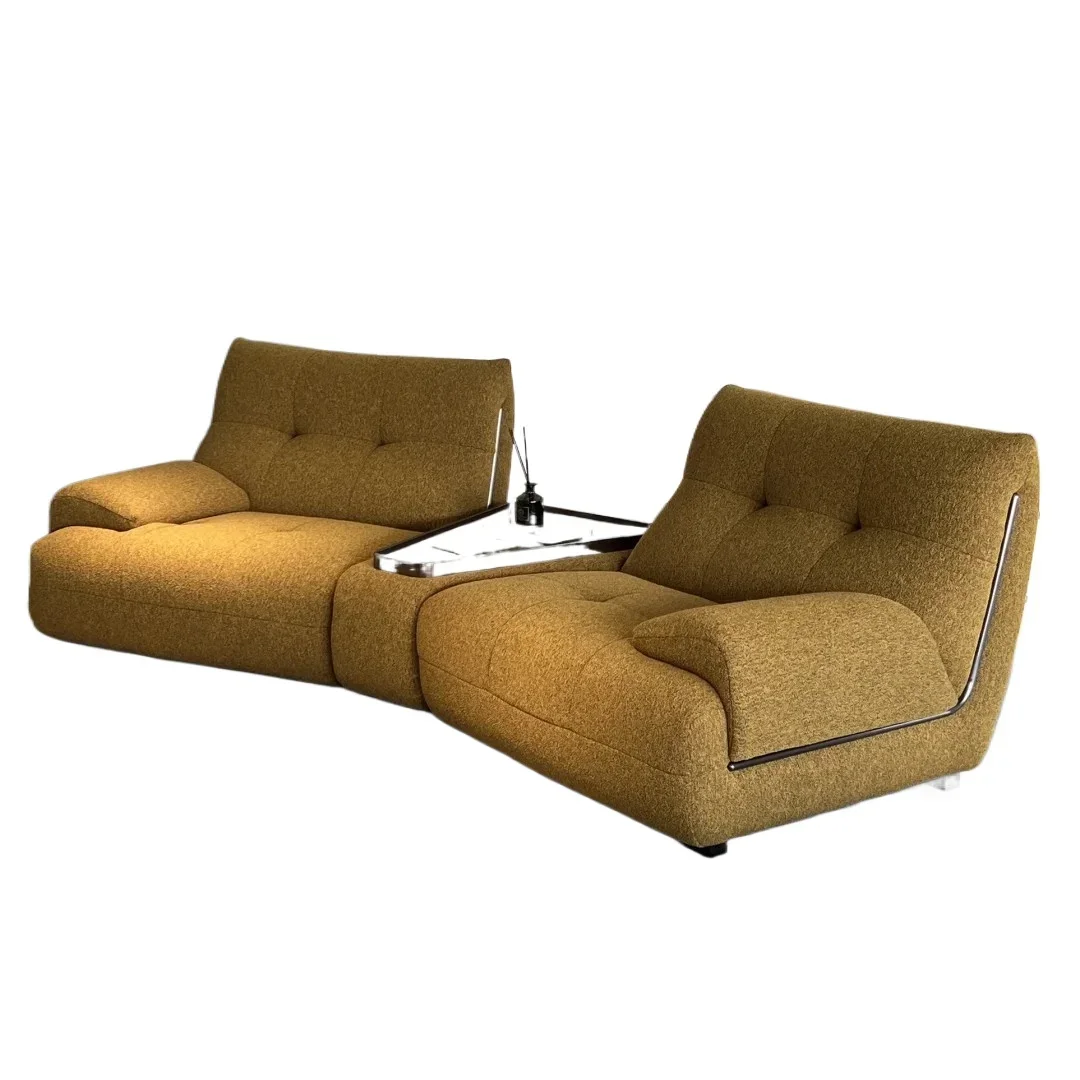 

Special-shaped combination, retro style lazy style sofa