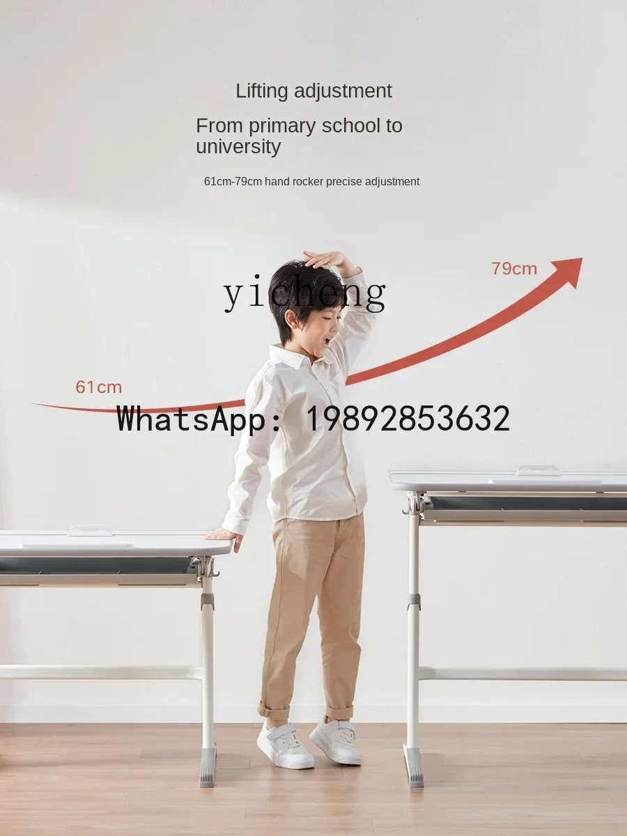 مكتب دراسة للأطفال من ABC ومكتب كتابة بسيط لرفع اليدين #3