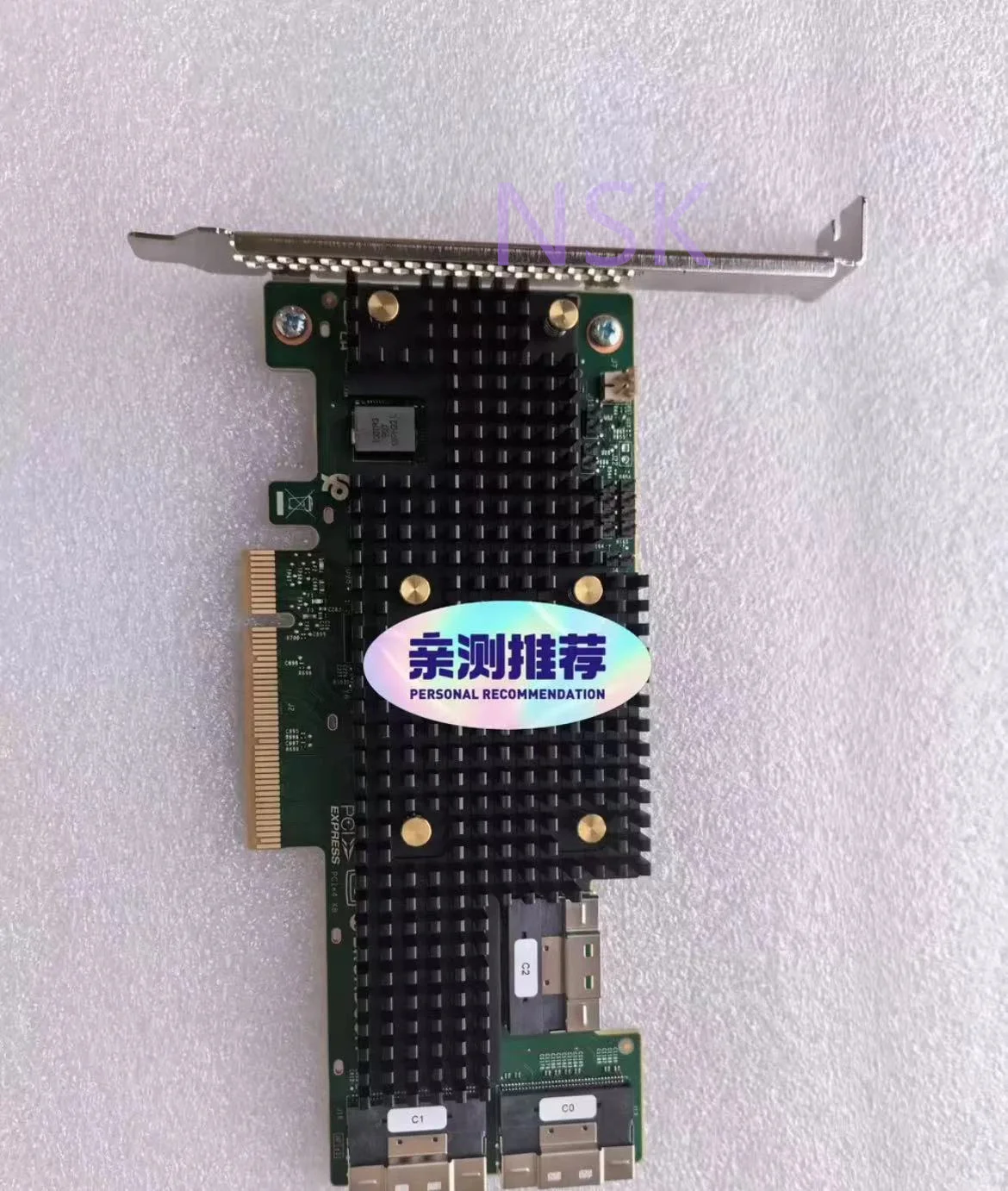 Original Adapter Card 9600-24i For Broadcom eHBA 24 Int. Ports PCIe SAS/SATA/NVMe Tri-Mode 100% TEST OK