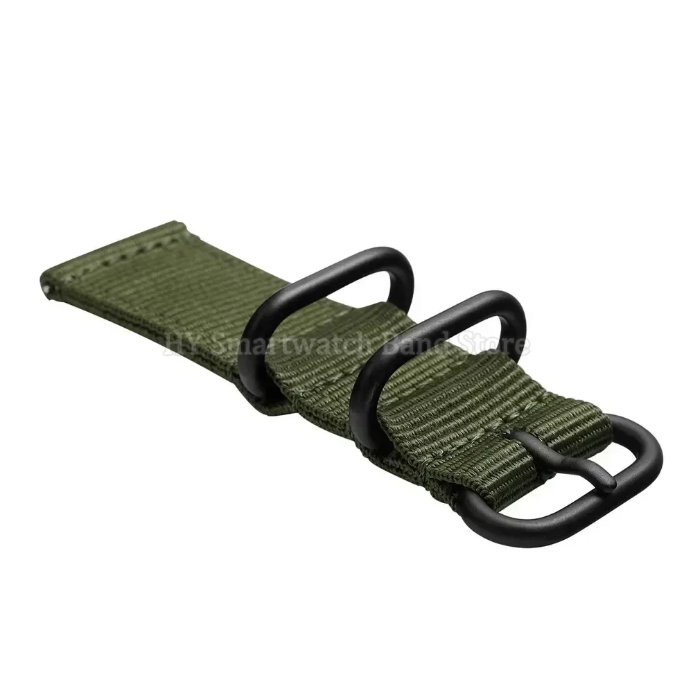 18mm 20mm 22mm 24mm Nylon Strap for Samsung Watch4/5/6 for Seiko for Huawei Gt3/4 Quick Release Watch Strap Men Women Sport Band