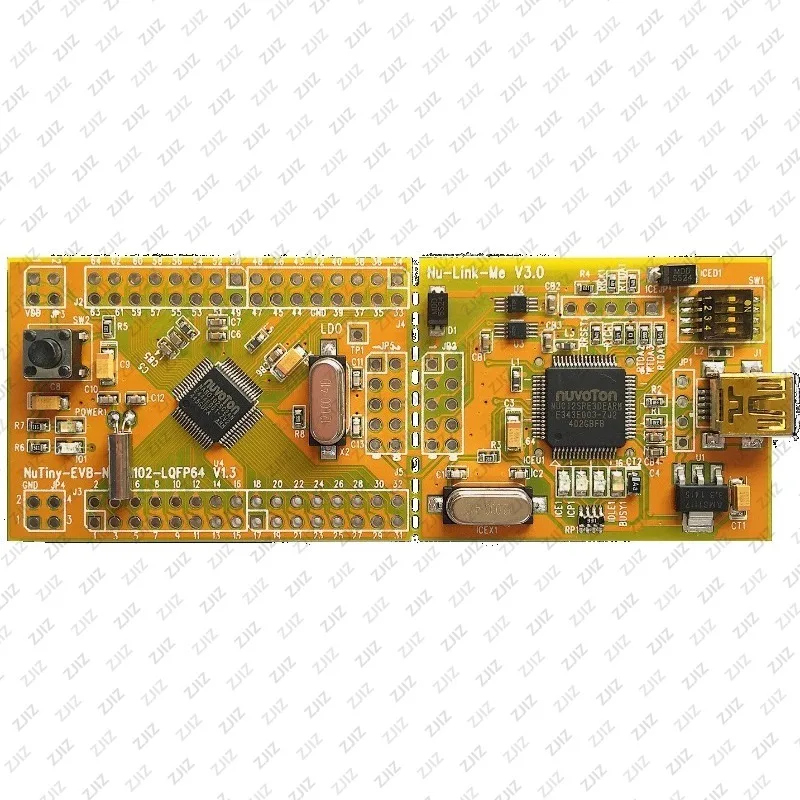 Placa de desarrollo NuTiny-SDK-Nano102 ARM Cortex-M0+ 24MHz 16KB Flash 4KB RAM para aprendizaje IoT