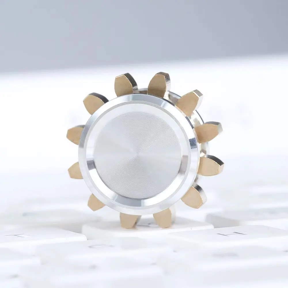 Mini Metal Gear Gyroscope Toy Fidget Spinner Antistress Portable Adults Stress Reliever Autism ADHD Kids Birthday Christmas Gift