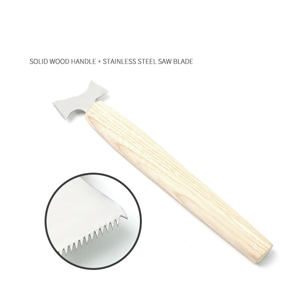 1pc Guitar Fret Slot Cleaning Saw Acoustic Guitar Fret Remove Tool Repair Tools Double-edge Saw For Efficient Fret Slot Cleaning