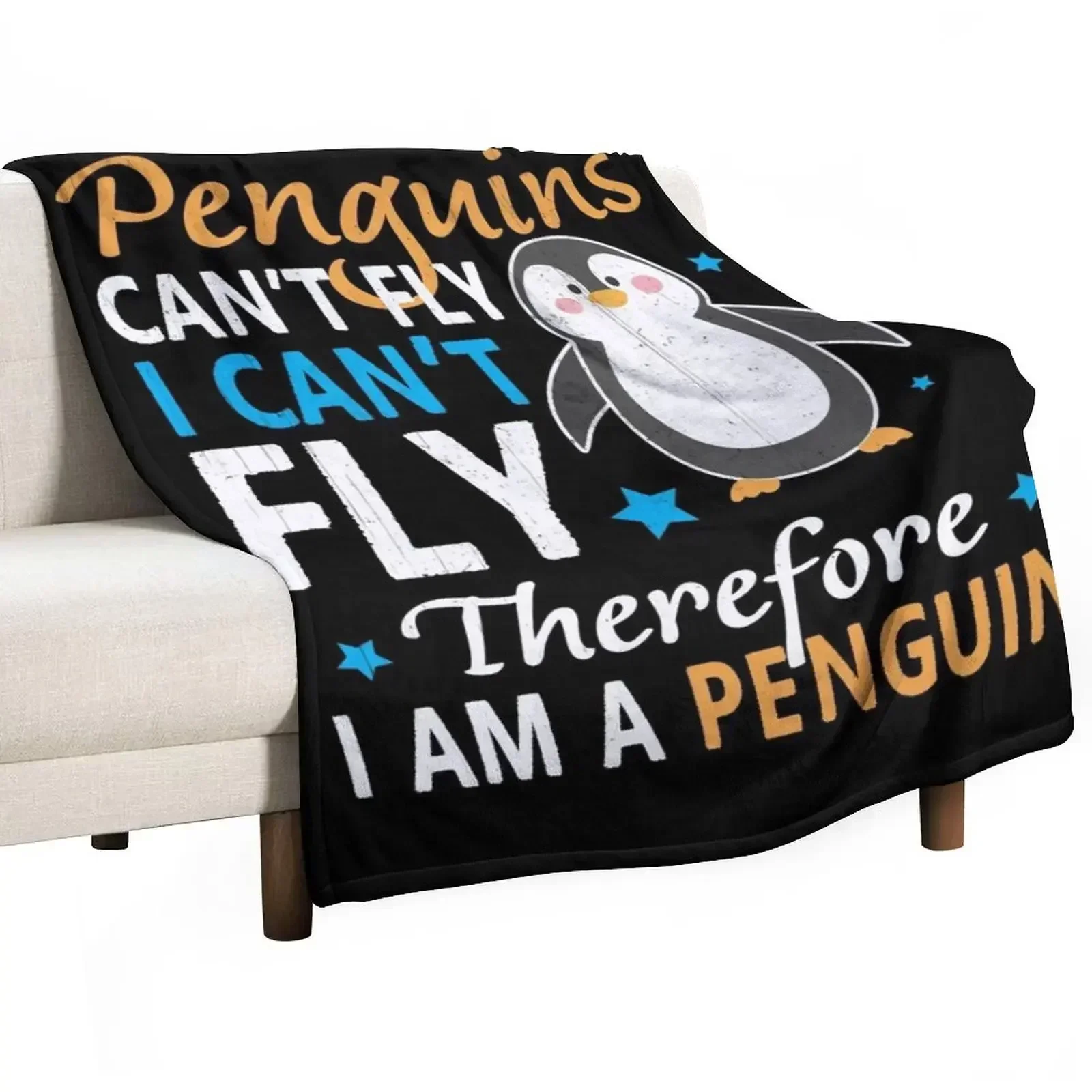 

Penguin Zoo Gift Throw Blanket Thermal Furrys Thin For Sofa Thin Blankets