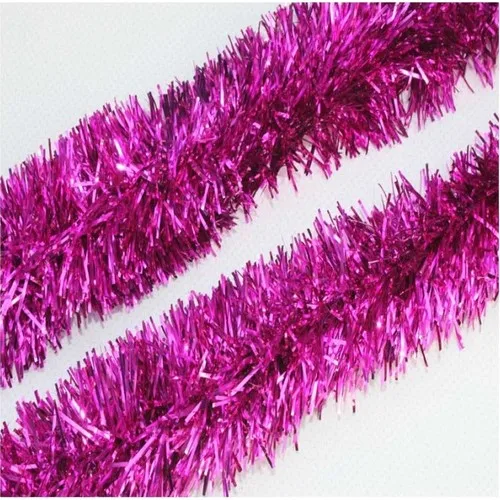 Christmas Glitter Fushia 2,16 m 5 cm