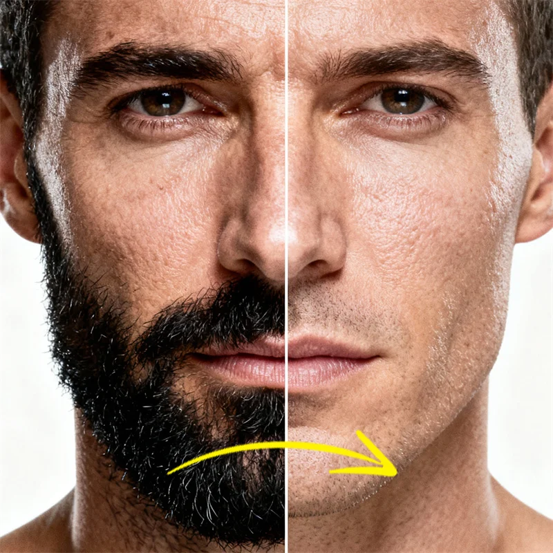 Men's Shaving Gel Soften Sideburn Beard Shaving Cream Shaving Foam Gel Painless Clean Moisturize Smooth Beard Care Shave Gel view 6
