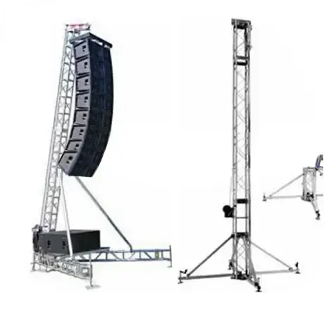 Line Array Aluminum Light Emitting Diode Screen Faucet Truss Speaker Truss