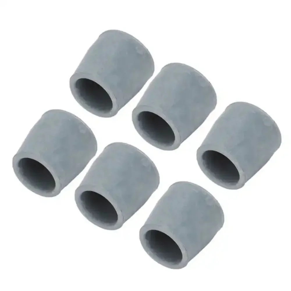 10pc Rubber Crutch Tip Set Professional Gray AntiSlip Cane Walker Tip Replacement Accessory 28mm/19mm Crutch Accessory Care Tool