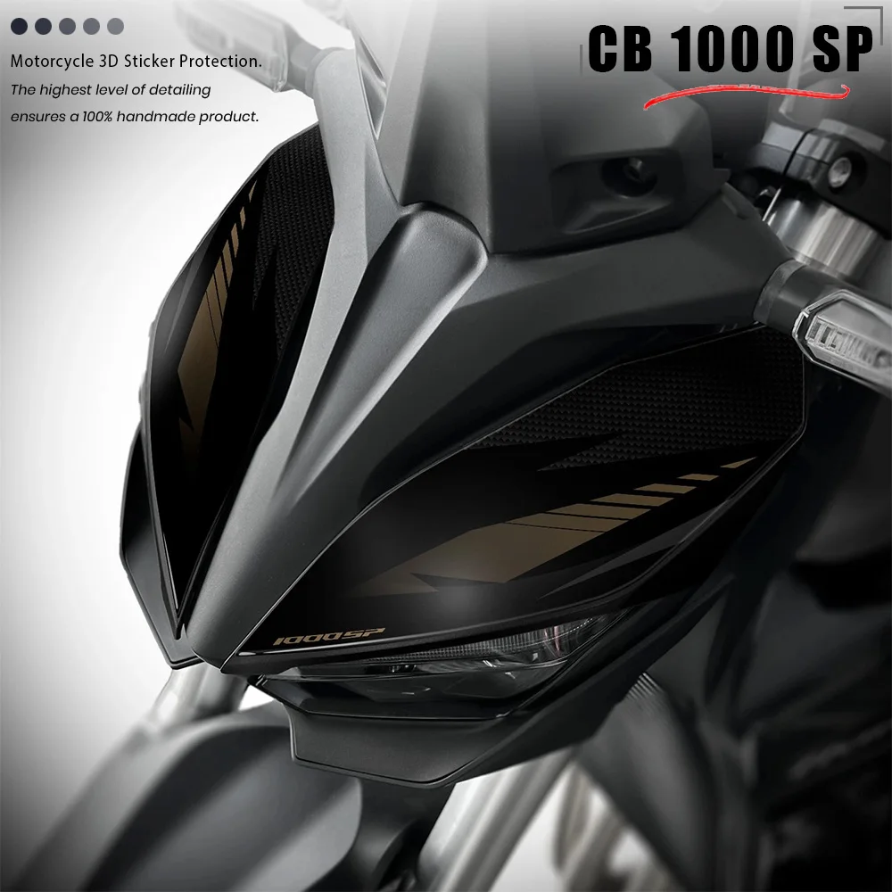 

For Hornet CB1000 SP 2025- CB1000 Hornet Accessories Motorcycle Fuel Tank Cap Protection Waterproof Anti-Scratch 3DGel Sticker