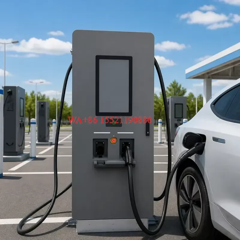 WMWMNU for Grey New Energy Vehicle Charging Station 250A Floor Standing Charger for Large Parking Lot