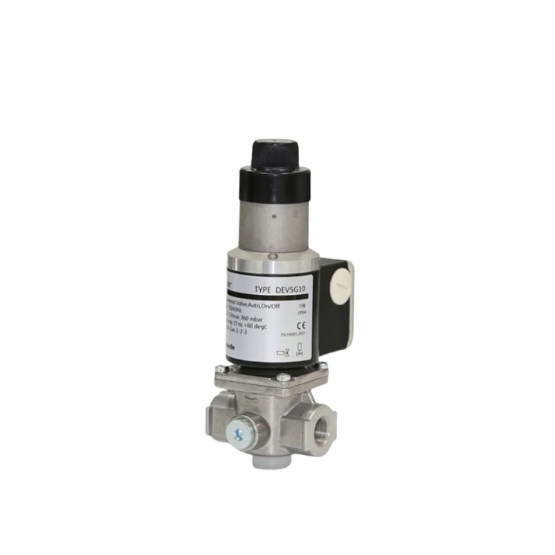 Adjustable Flow Aluminum Alloy Solenoid Valves IP54 Protection Threaded/Flange Connection Custom OEM Support Boiler
