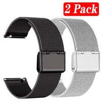 20/22mm Strap For Zeblaze GTS 3 Pro /Plus Smartwatch Accessories For Zeblaze Btalk 3/2/Lite /GTR 3 Pro Stainless Steel Bracelet