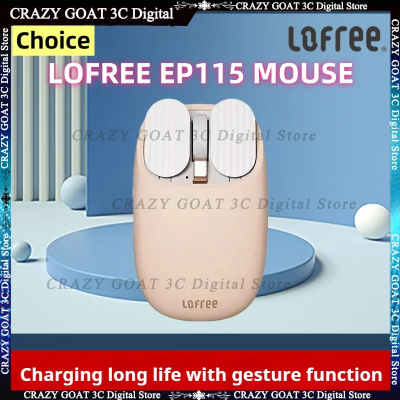 

LOFREE EP115 Bluetooth Wireless Mouse, Suitable For Office Charging, Laptops/tablets/ipads,support Windows/macos/ios