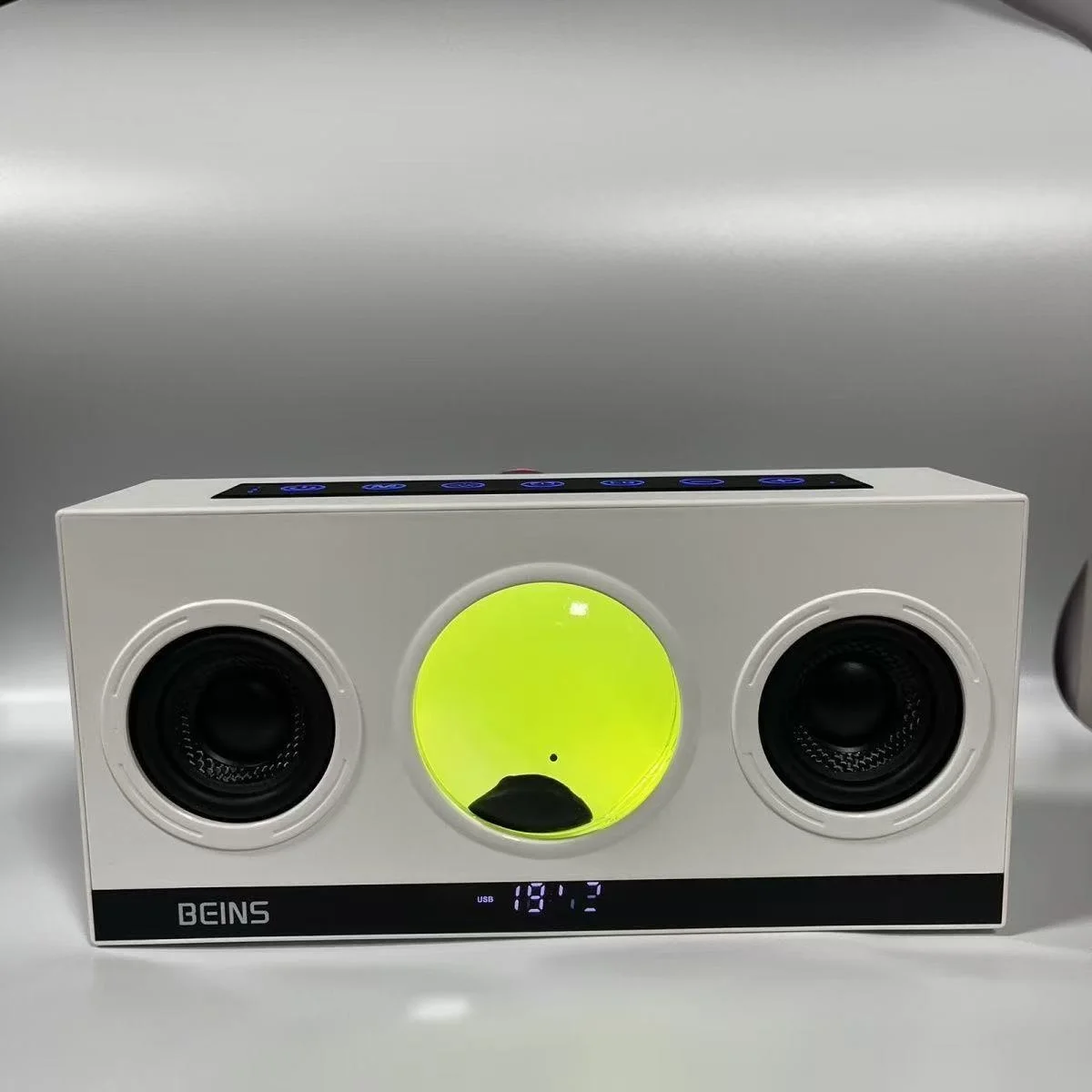 

Portable Visual Magnetic Fluid Venom Bluetooth Speaker LED Desktop Ornaments Speaker Venom Music Rhythm Soundbar Decompression T