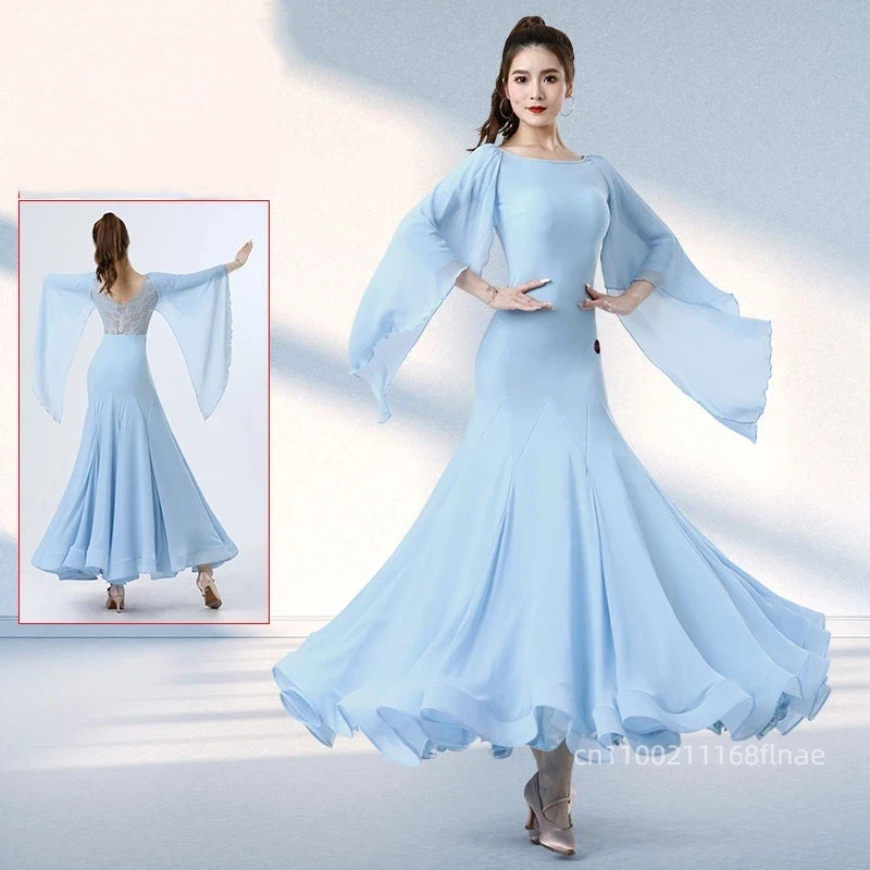 

Elegant Modern Dance Dress Waltz High End Dance Dress 2025 New Women's High End Social Dance Performance Dress