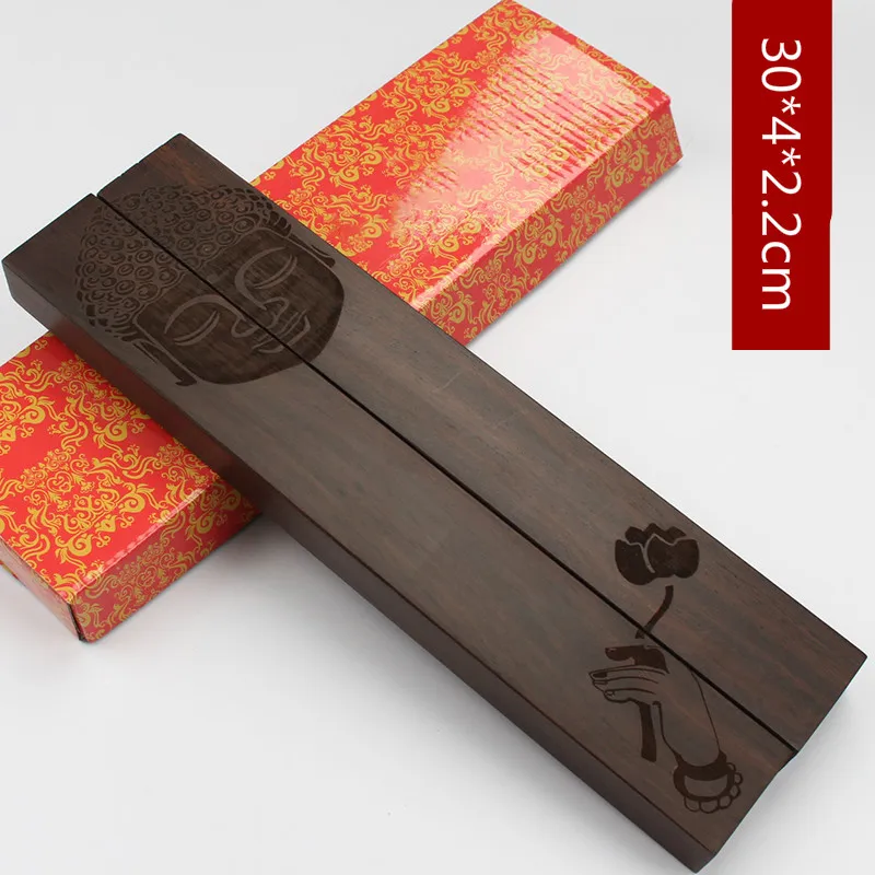 Carved Elongated Solid Rosewood Paperweights Creative Paper Pressing Paperweights Chinese Calligraphie Ink Painting Paperweights