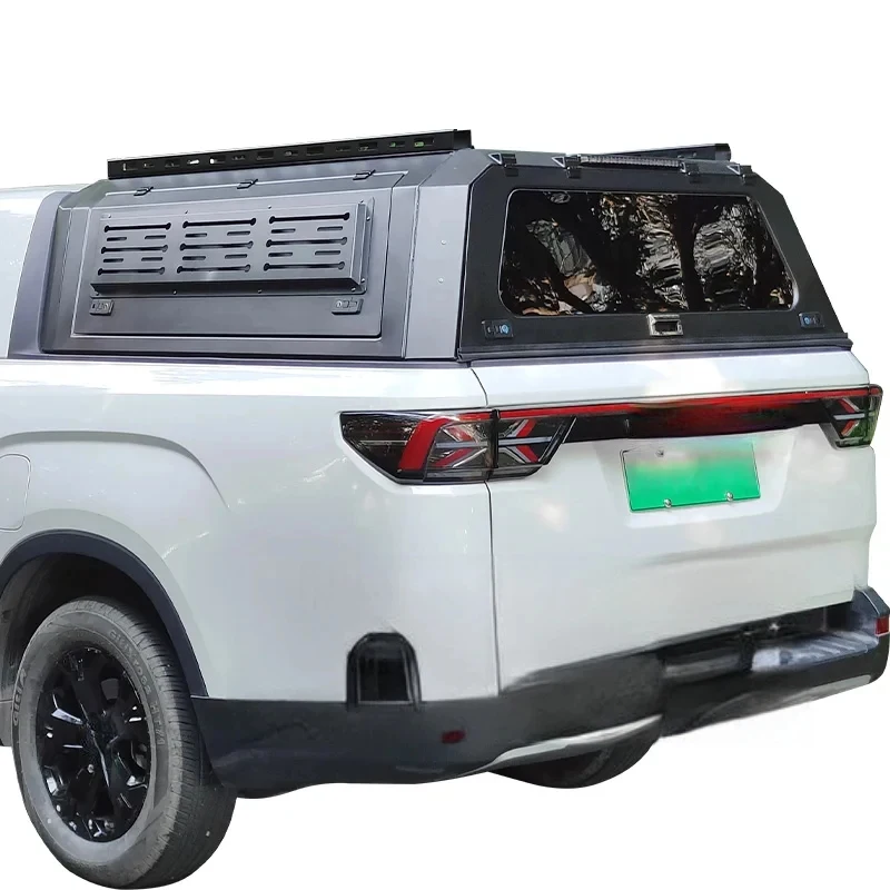 High Quality Heavy-Duty Waterproof Aluminum Hardtop Canopy Riddara RD6 Pickup Truck Bed Cover view 3