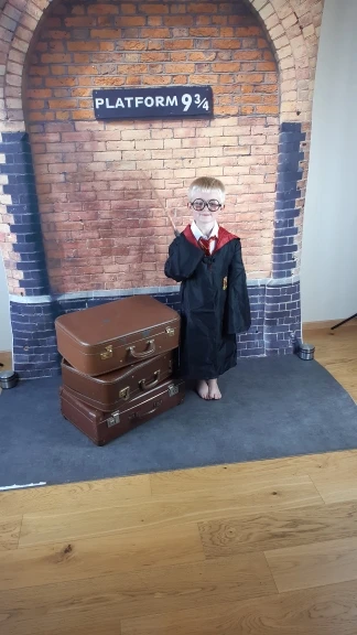 SHENGYONGBAO الطوب الجدار 9 3/4 محطة الملك التصوير الخلفيات الدعامة خمر السماء المملكة المتحدة السحرية استوديو خلفية SS-9051