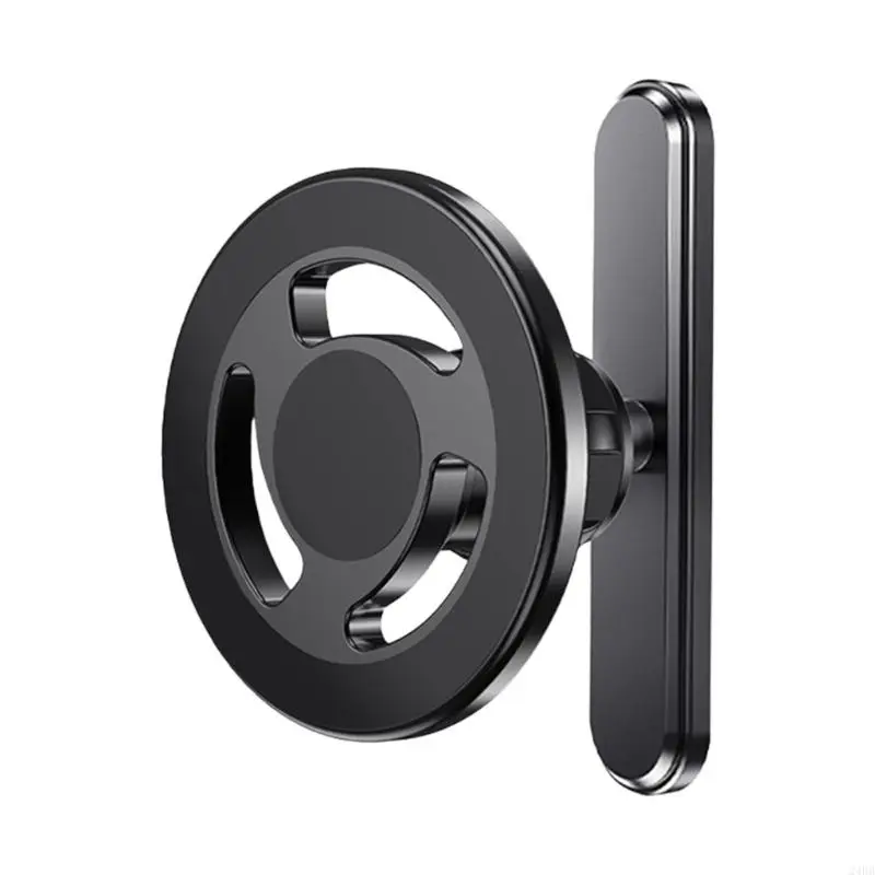 

Портативный магнитный держатель для телефона, вращение на 360 градусов, регулируемый угол, надежное крепление для металлических