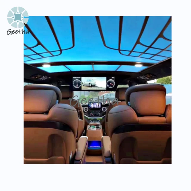 

For New on Sale Twinkling Sky Car Star Ceiling Light V250 V260 Vclass LED Interior Accessories Dome Light Roof
