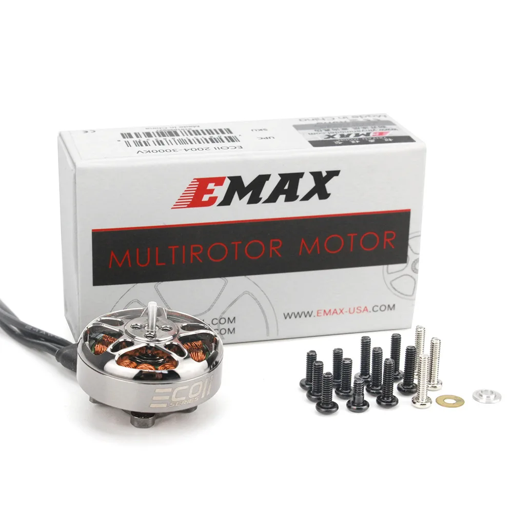 4Pcs EMAX Yinyan ECO II 2004 brushless motor motor 4S-6S 3 inch 3.5 inch cross machine motor