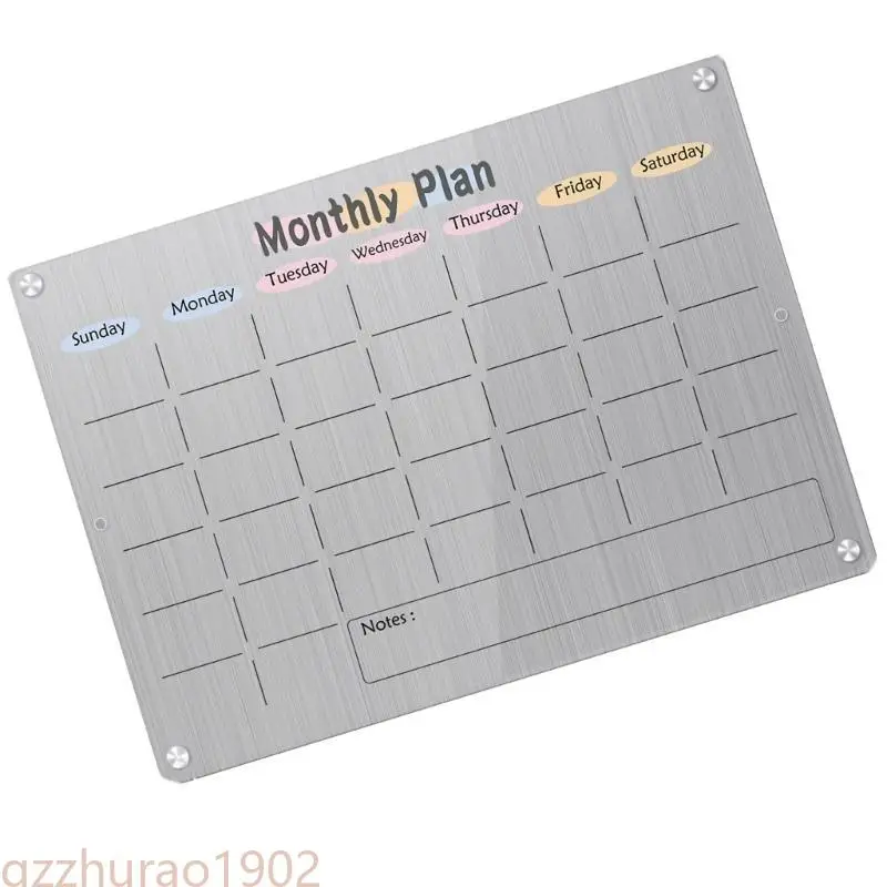 97QB Clear Acrylics Fridge Fridge Planner Planner Placa Fridge Checklist Board