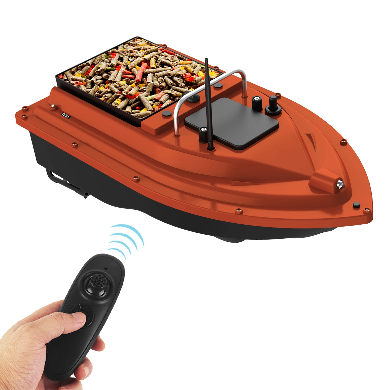 NEUE Drahtlose Fernbedienung Angeln Köder Boot Angeln Feeder Fisch Finder Gerät 430-540 yards Remote Range – Detail 16
