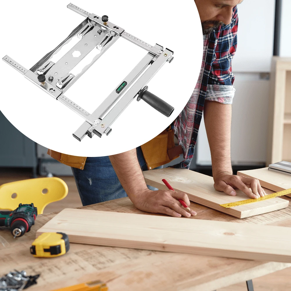 

Woodworking Board Cutter Electric Circular Saw Holder Milling Quick Positioning Backing Board Cutting Board Multifunction Tools