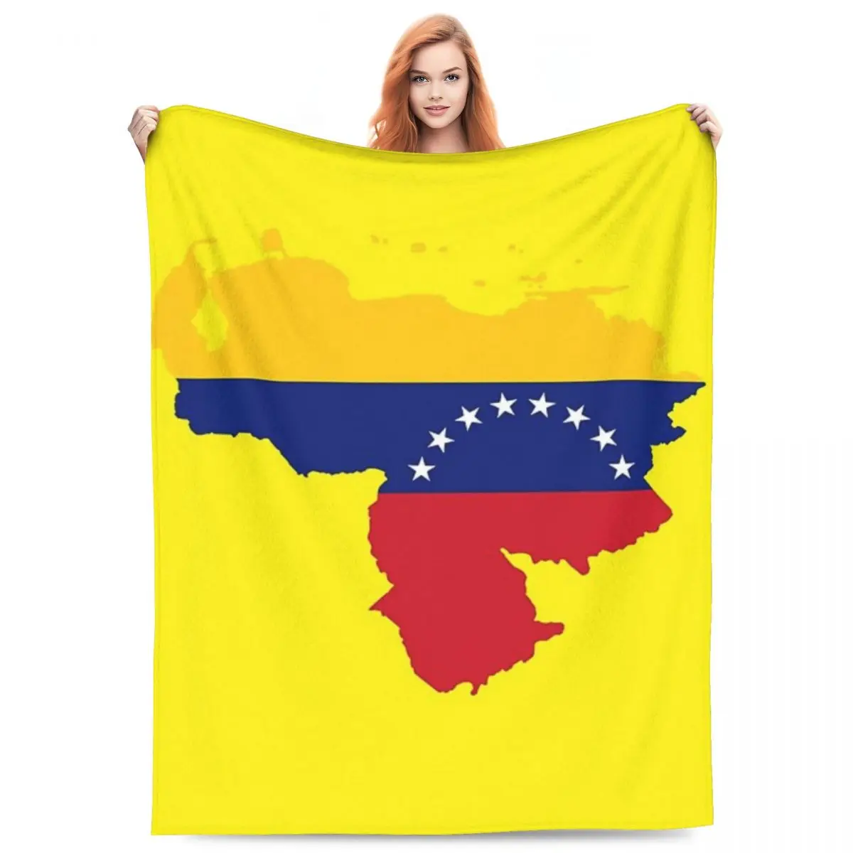 

Venezuela Flag Blanket Flannel Sofa Throw Blanket Lightweight Throw Blankets for Home Bedroom Outdoor Throws Bedspread Quilt