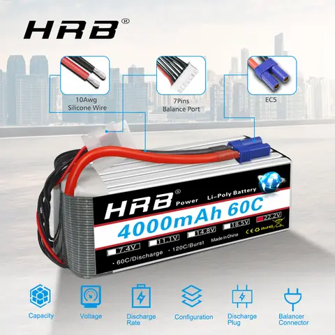 10 best sales hrb lipo rc-batteri - №5